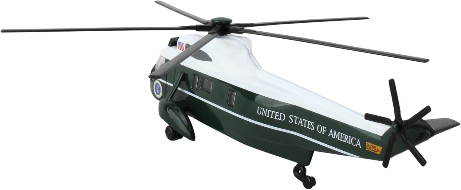 Detalle de Daron RT5760 Marine One VH-3D Sea King 3ピースプレイセット ヘリコプター・ブルー