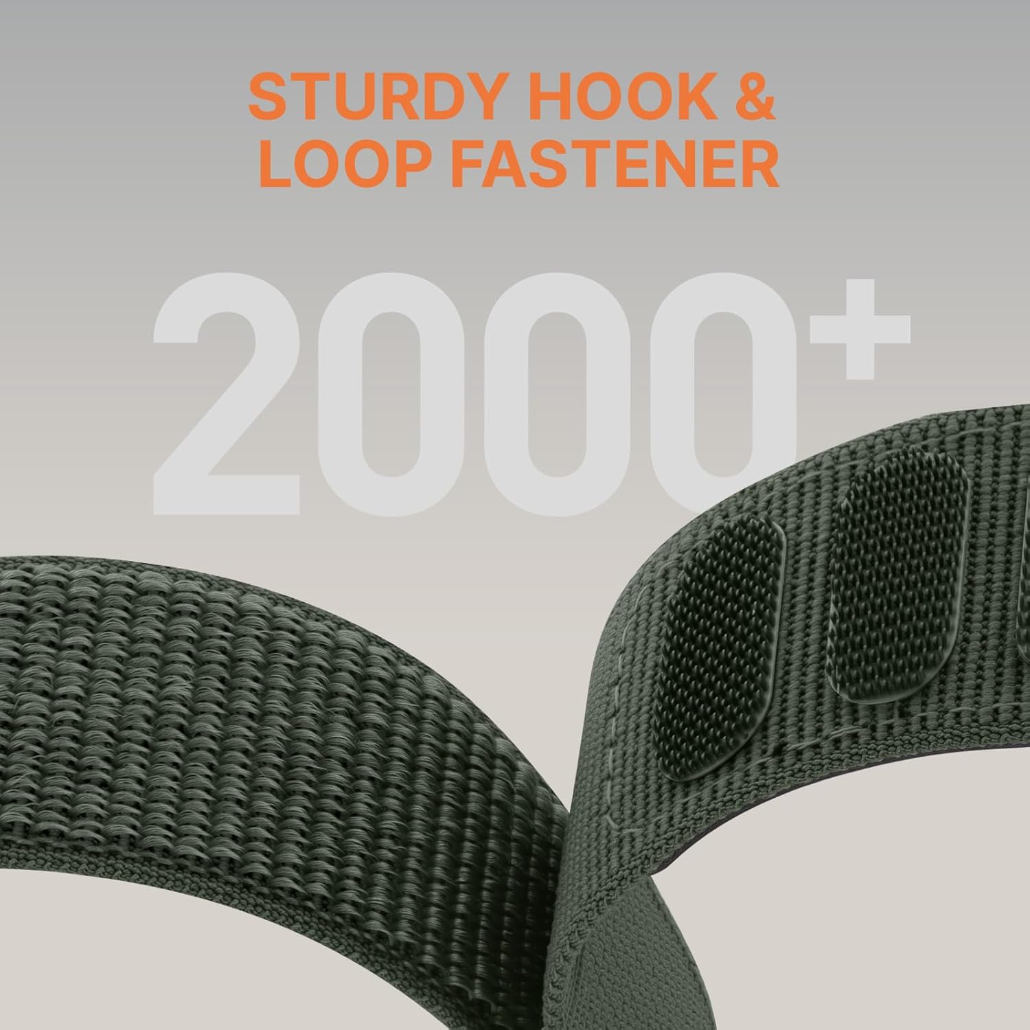 Thumbnail 4 de Bandletic Soft Nylon Loop Strap 49mm Green