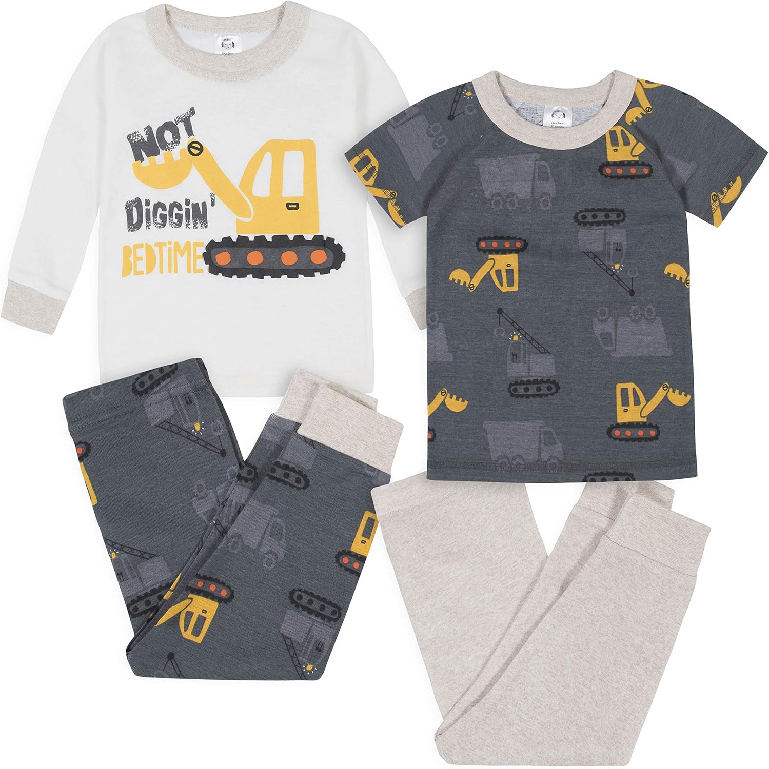 Thumbnail 6 de Gerber Toddler Snug Fit 4-Piece Pajama Set – Ensemble de pyjama bébé garçon