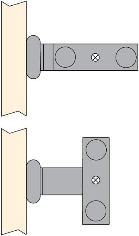 Thumbnail 5 de Emuca Porta asciugamani estraibile a 3 bracci, 440 mm, alluminio bianco
