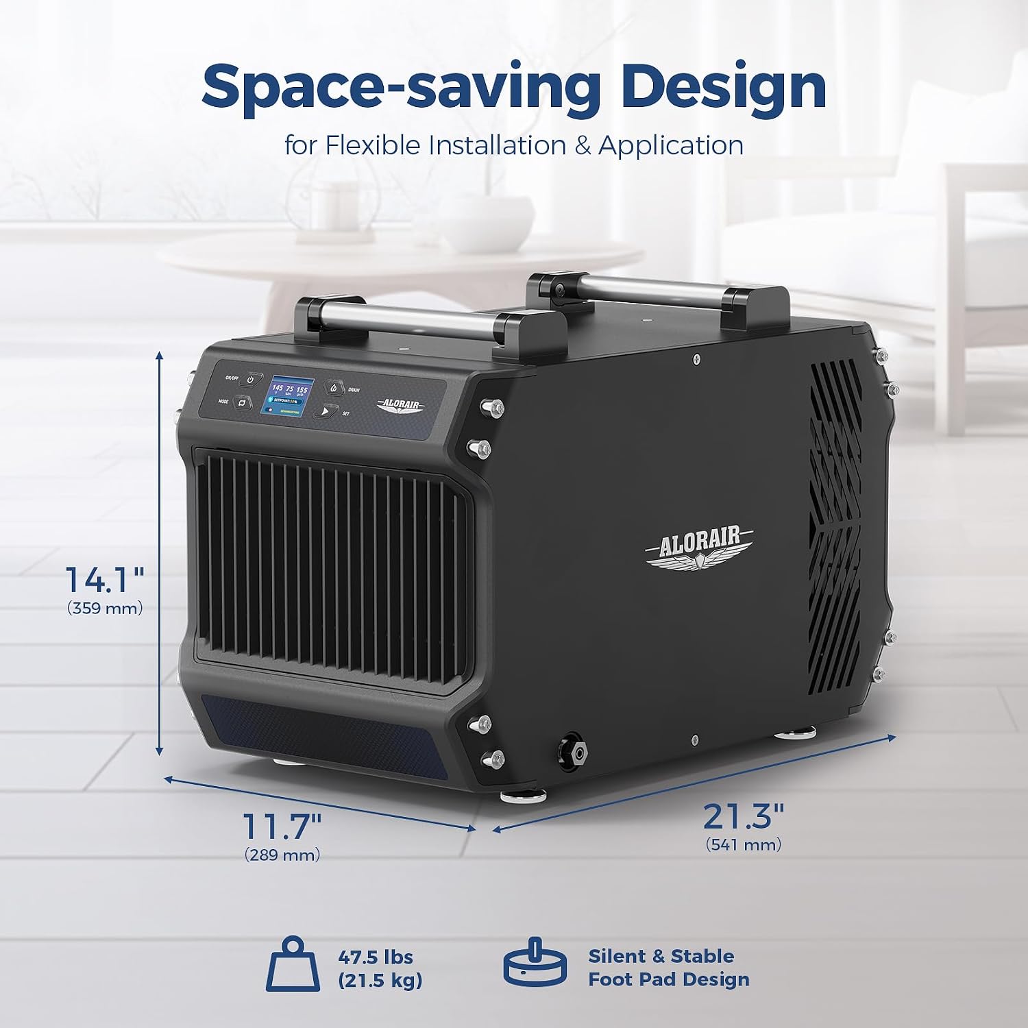 Thumbnail 6 de ALORAIR Galaxy 60P Crawl Space Dehumidifier with Pump and Auto Defrost