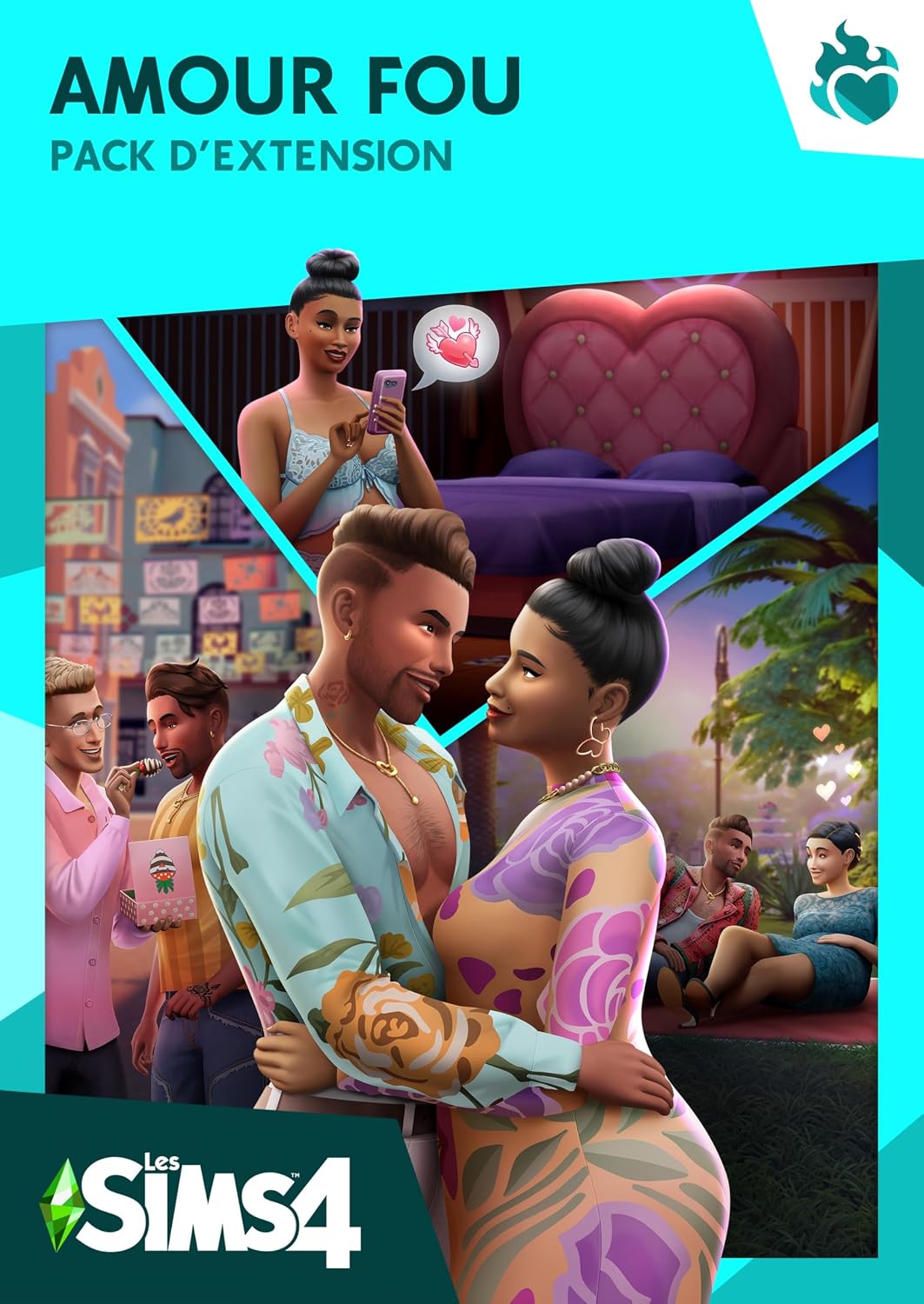 Detalle de Pack d’extension Les Sims 4 Amour fou (EP 16) – PCWin | Téléchargement EA App