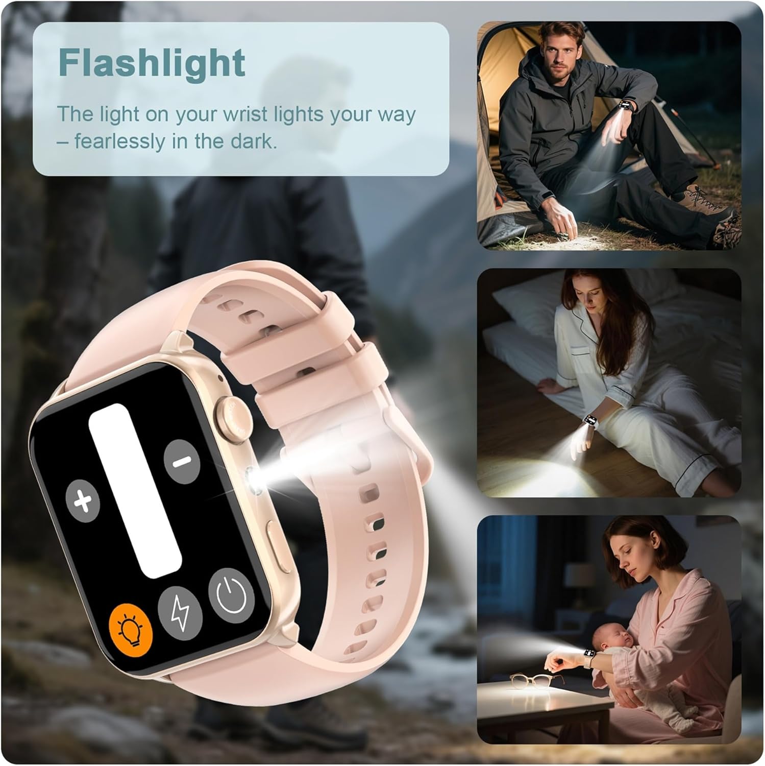 Thumbnail 5 de IOWODO Smart Watch 1.91" HD fitness smartwatch