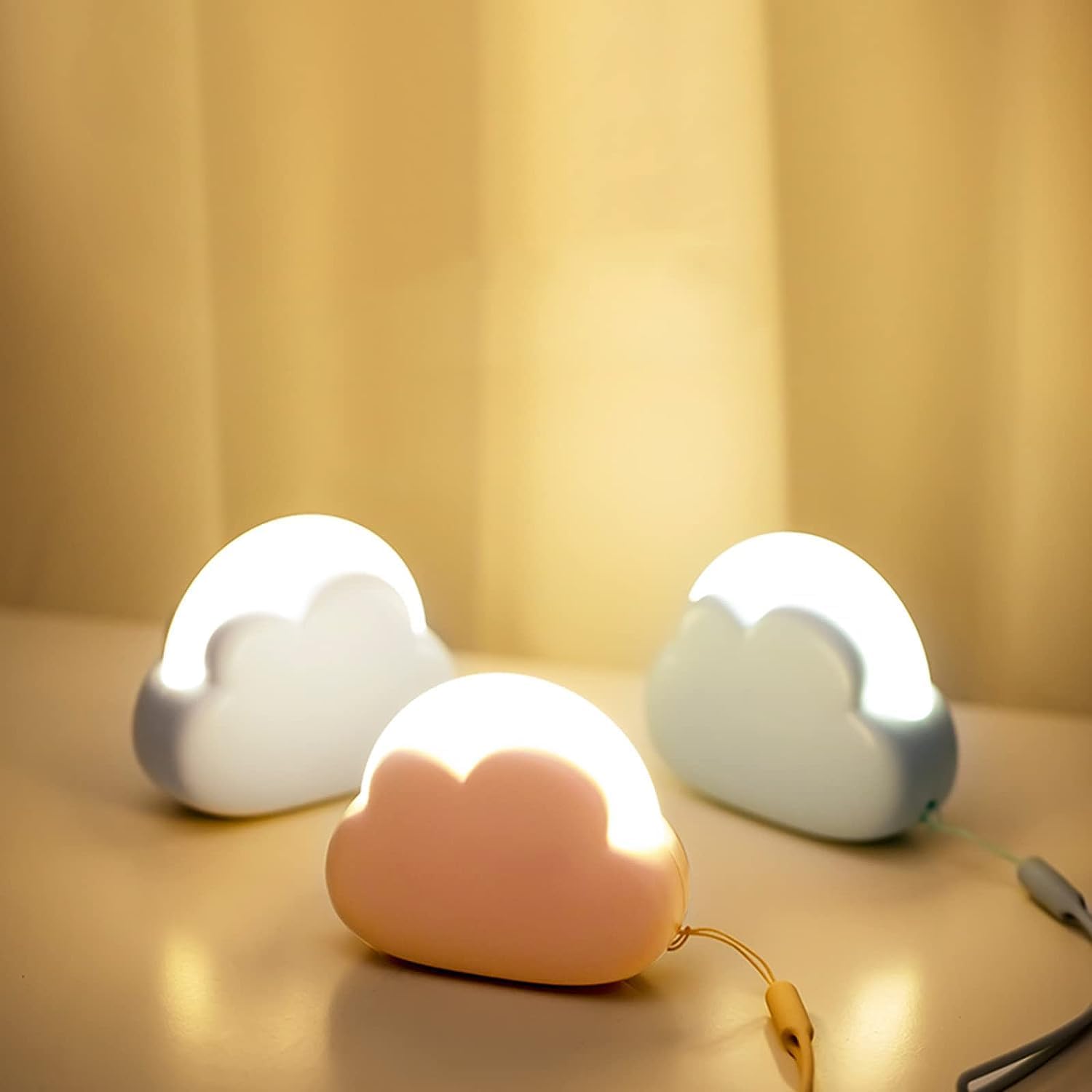 Thumbnail 4 de Annmore Baby Night Light Cloud: Rechargeable Nursery Lamp for Calmer Nights