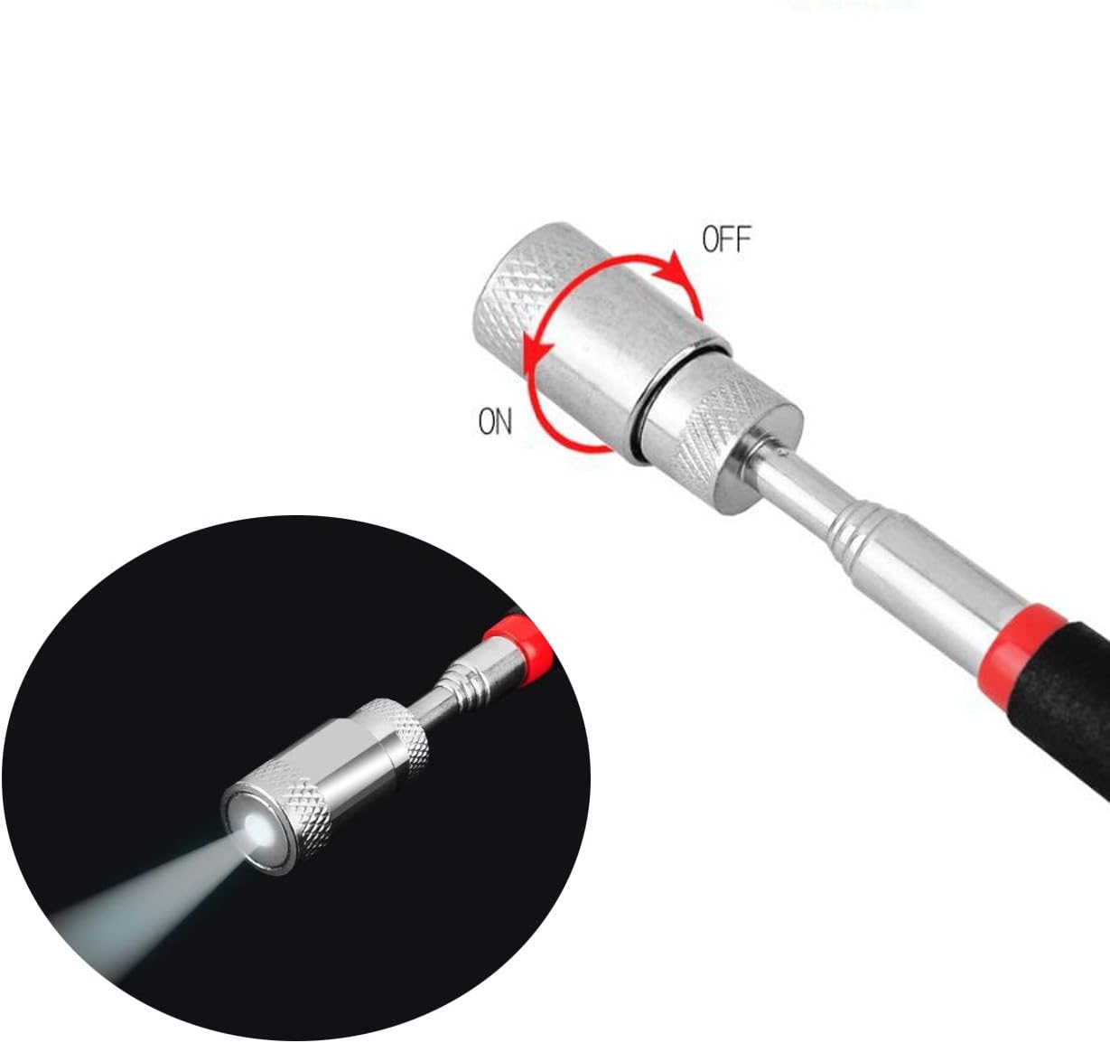Thumbnail 4 de Toolwiz Magnetic Telescoping Pickup Tool 8 lb