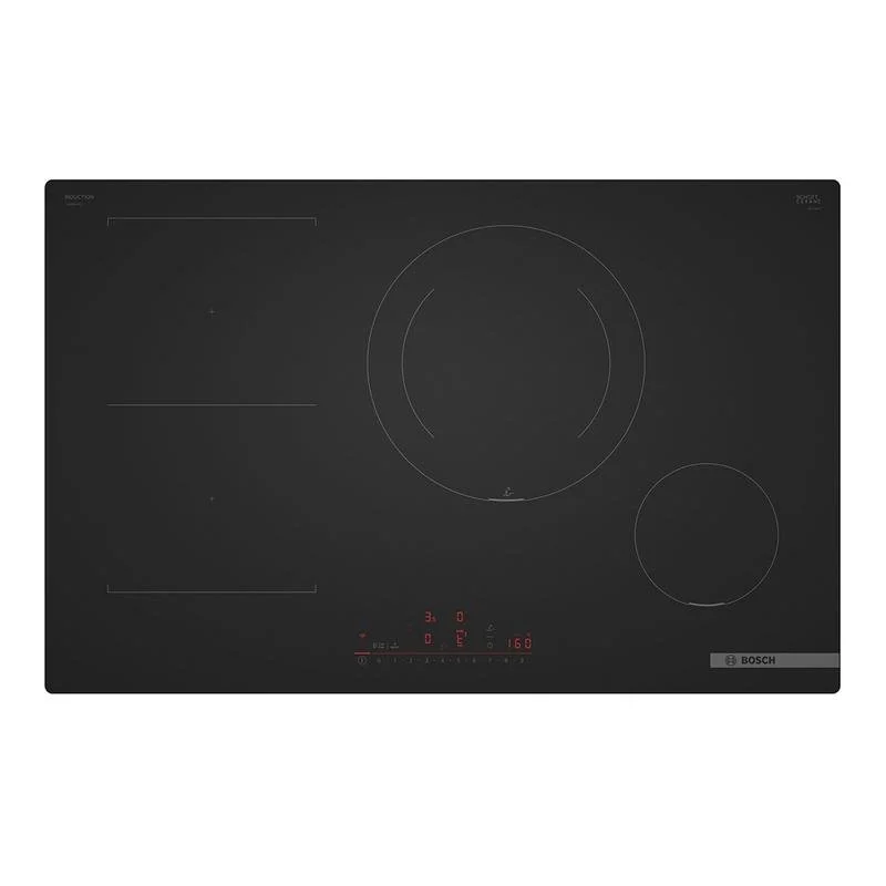 Detalle de Placa de inducción Bosch con DirectSelect y PerfectFry Plus
