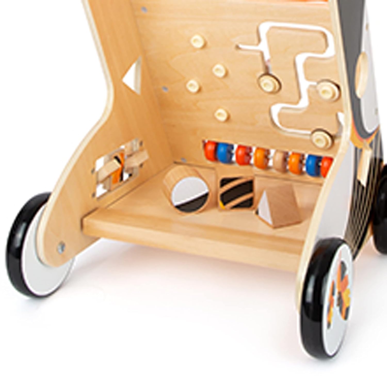 Thumbnail 6 de small foot Lauflernwagen Tukan aus Holz mit Bremssystem – stabil, vielseitig und fördert die Motorik ab 12 Monaten