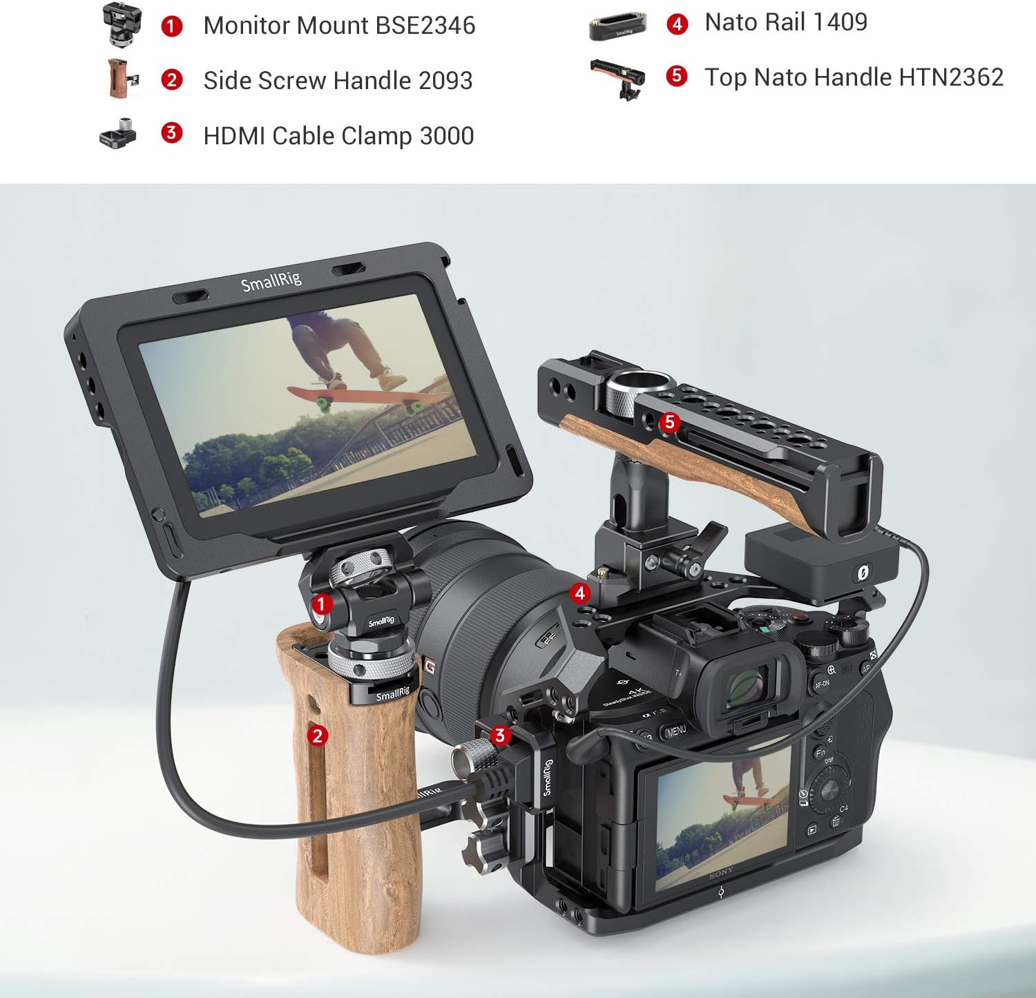 Thumbnail 6 de SMALLRIG A1 Cage 2999 Sony A1/A7SIII