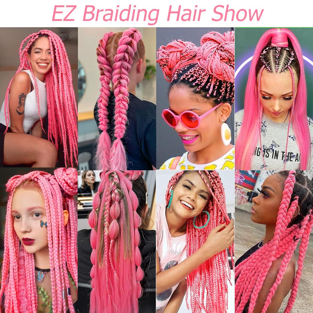 Detalle 2 de Pre-Stretched Braiding Hair, 24-Inch