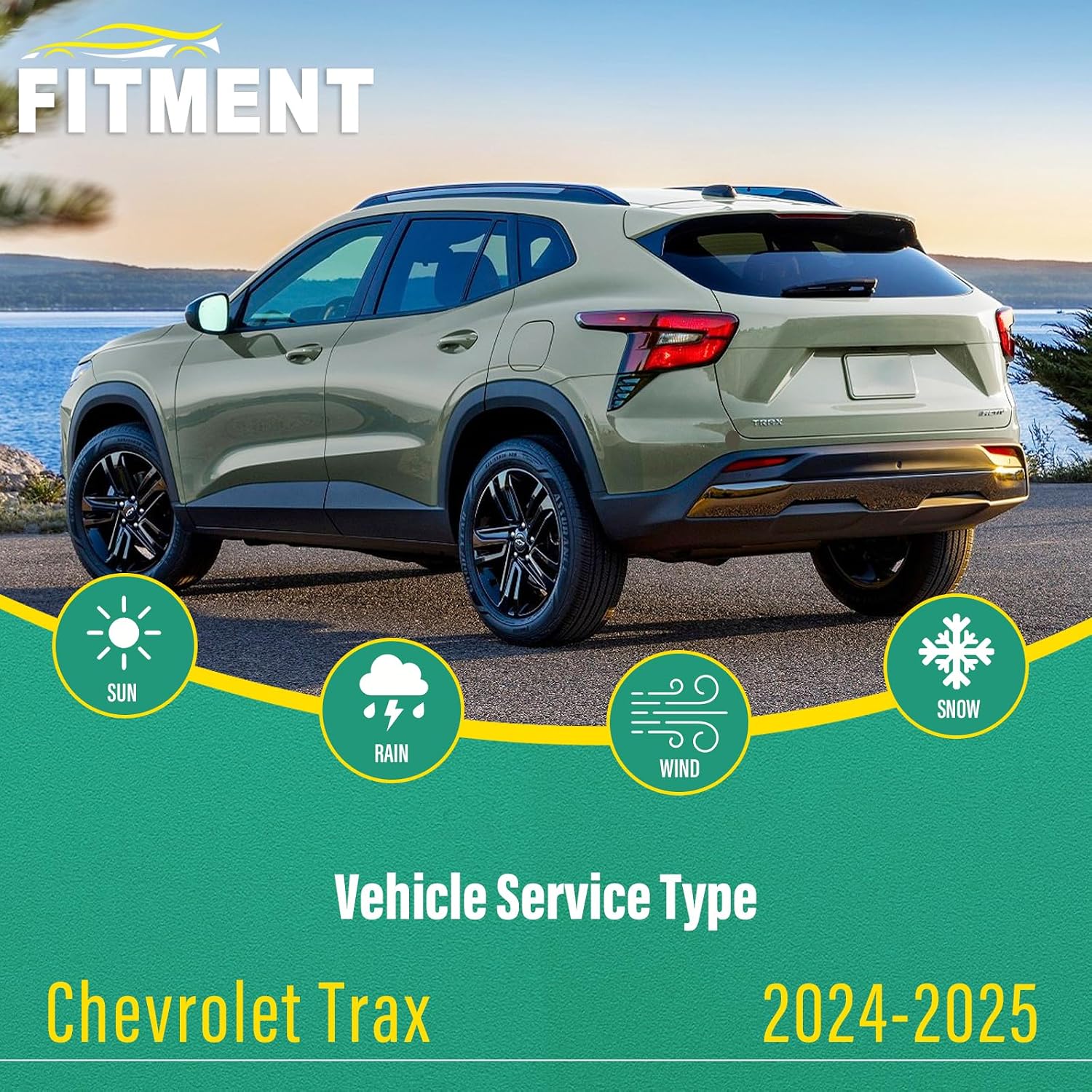 Detalle 2 de Chevrolet Trax Wiper Blade Set 26 16