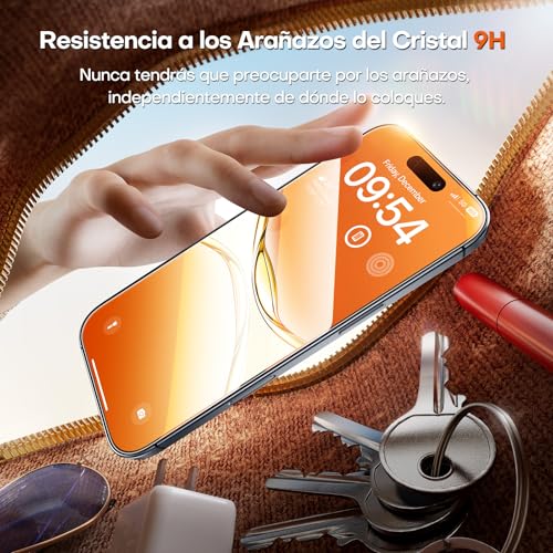 Thumbnail 3 de TOCOL Verre trempé pour iPhone 17, 16 Pro, protection écran ⚙
