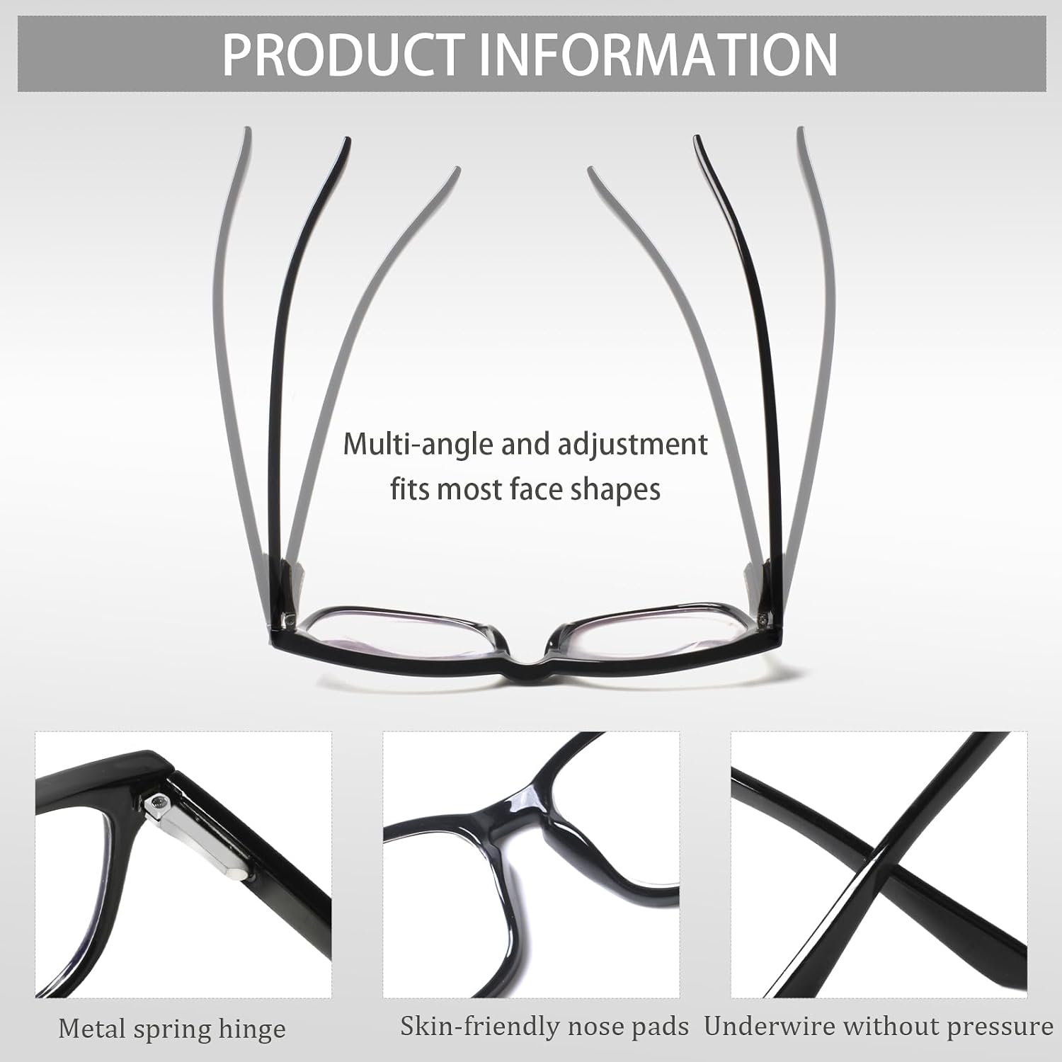 Thumbnail 3 de Kerecsen 3 Pack Reading Glasses 3‑pack
