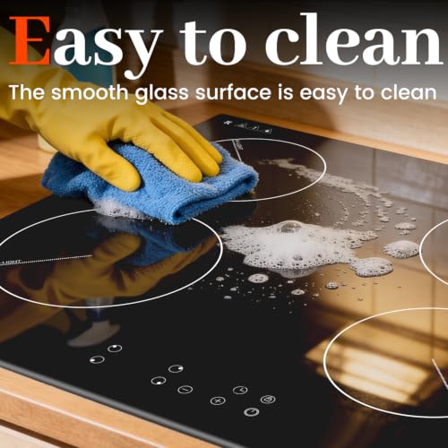 Thumbnail 5 de Karinear Electric Ceramic Hob 60cm: 4 Zone, Touch Control