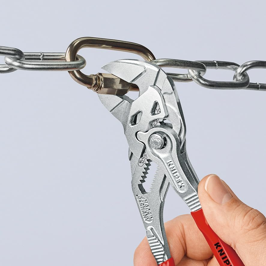 Thumbnail 6 de KNIPEX 8603-180 プライヤーレンチ 35mm開口・13段階調整・クロムメッキ