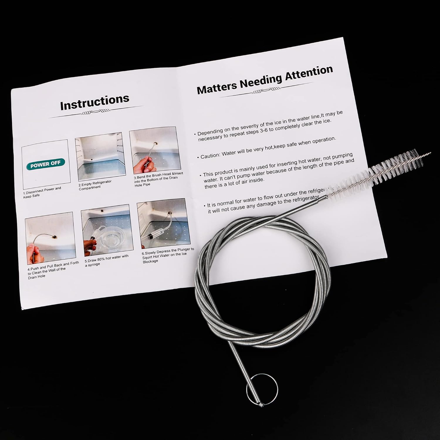 Detalle de Mxfans ice line thawing tool, 62.5 cm