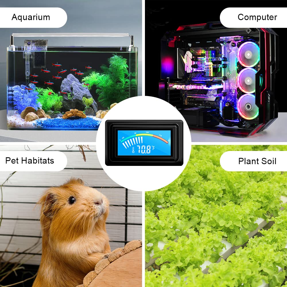 Thumbnail 5 de KETOTEK USB Termometro Digitale per Acquario 110°C