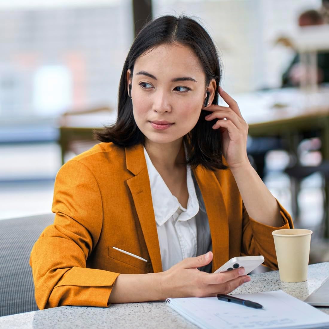 Thumbnail 4 de Hama Bluetooth Kopfhörer schwarz (TWS) mit Active Noise Cancelling, ENC und Ladestation