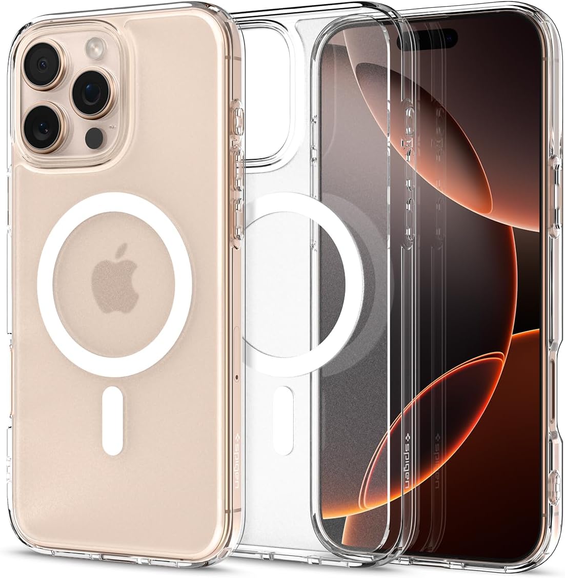 Detalle de Spigen Ultra Hybrid MagFit for iPhone 16 Pro 1️⃣