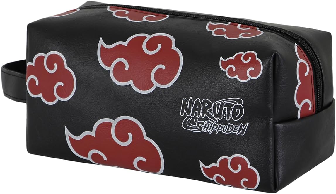 Detalle de Karactermania Naruto Clouds - Trousse de toilette de voyage Brick Plus, Noir