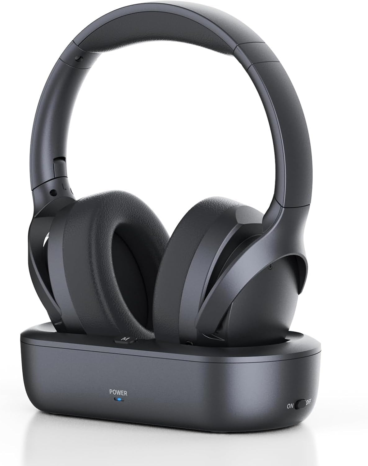Detalle de ANSTEN TV Wireless Headphones: Private TV Listening with 30m Range and 30H Playtime