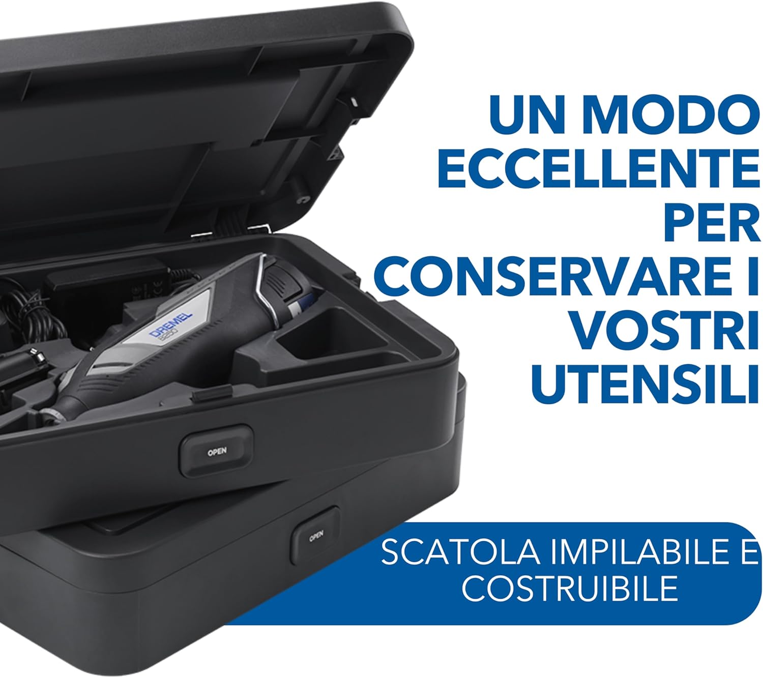 Thumbnail 5 de Dremel 8250 Multifunzione rotativo senza fili 12V brushless con 65 accessori e box