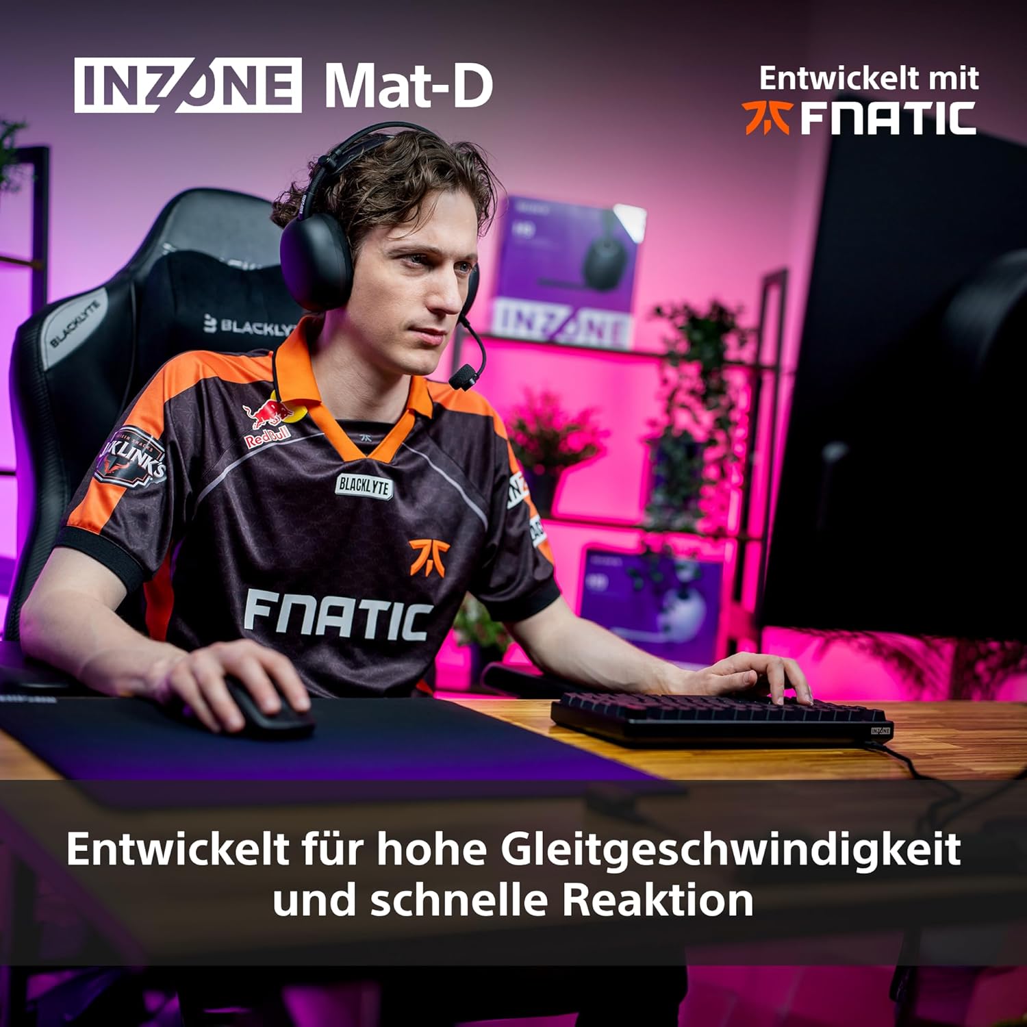 Thumbnail 4 de Sony INZONE Mat-D Gaming-Mauspad – groß, rutschfest und für FPS optimiert