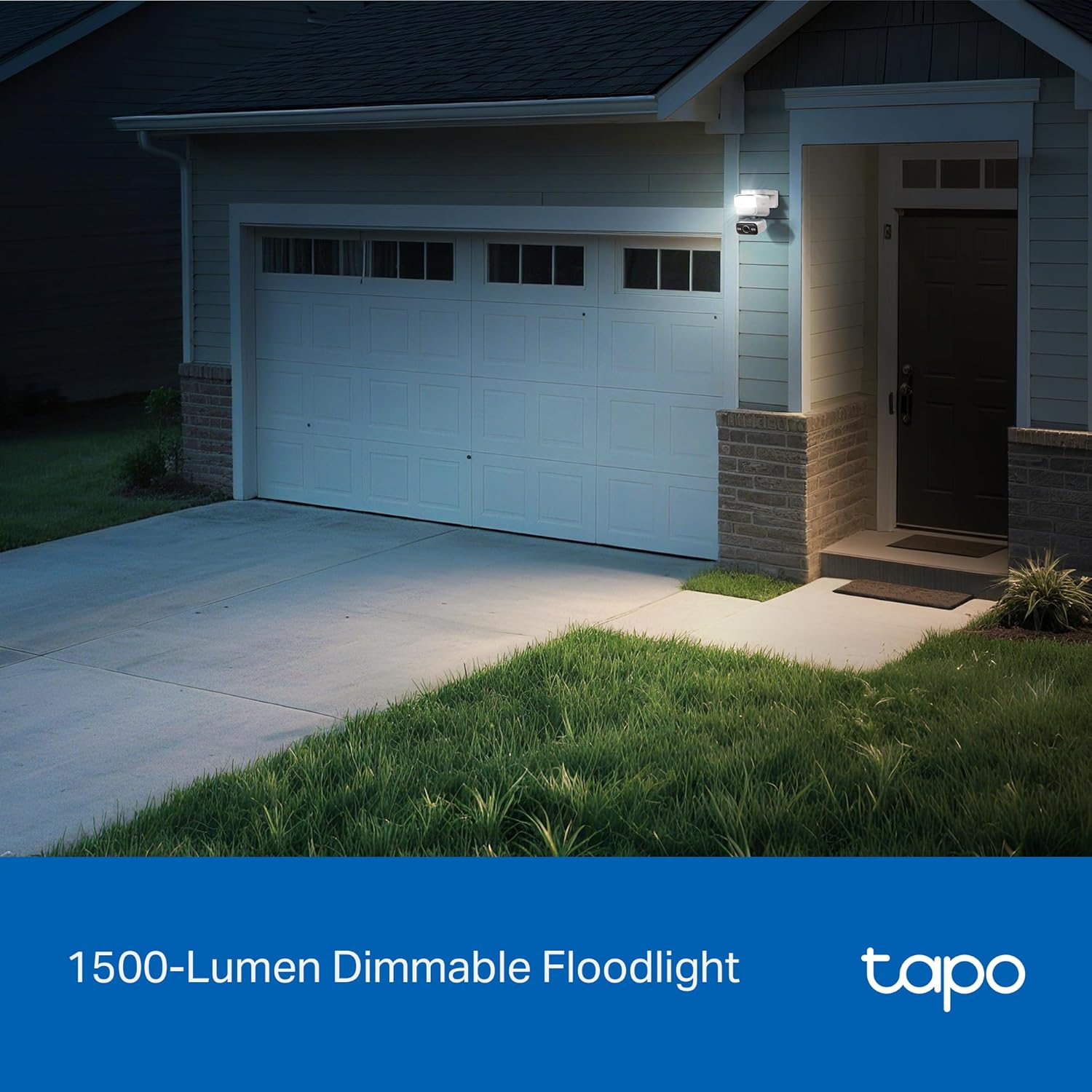 Detalle de NEW Tapo C710 2K 3MP Pan/Tilt Outdoor Security Camera with 1500 Lumen Floodlight