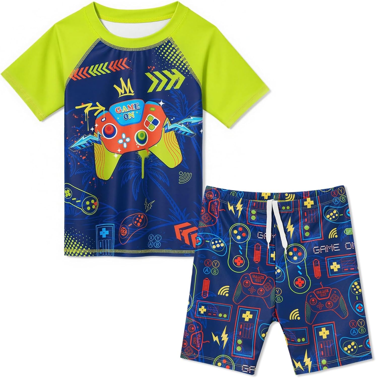 Thumbnail 6 de WAWSAM Kinder Jungen UV-Schutz Bade-Set (Badeanzug + Rashguard) für den Sommer