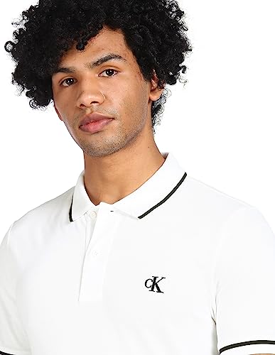 Thumbnail 4 de Calvin Klein Polo manga corta blanco M 👕