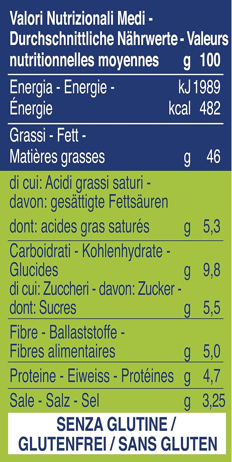 Detalle de Barilla Pesto alla Genovese ohne Knoblauch 190 g – glutenfrei, cremig, 100% Basilikum aus Italien