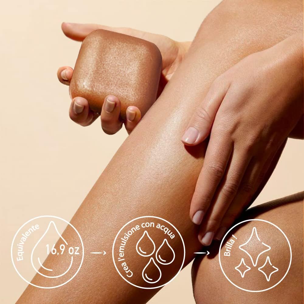 Thumbnail 1 de Senso Naturale Olio Illuminante Corpo Solido Bronze Gold – Crema Abbronzante con Brillantini