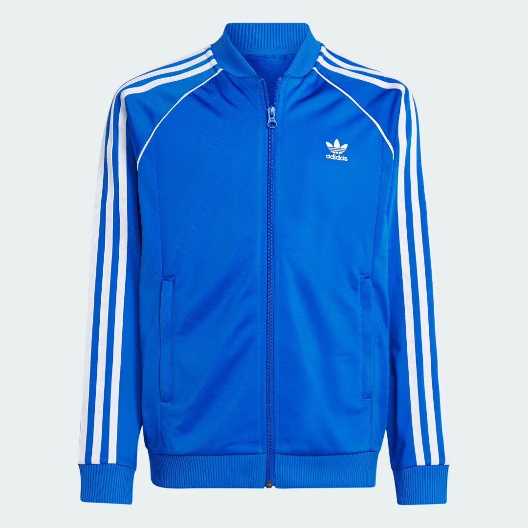 Thumbnail 3 de Adidas Chaqueta SST Adicolor para adolescentes azul