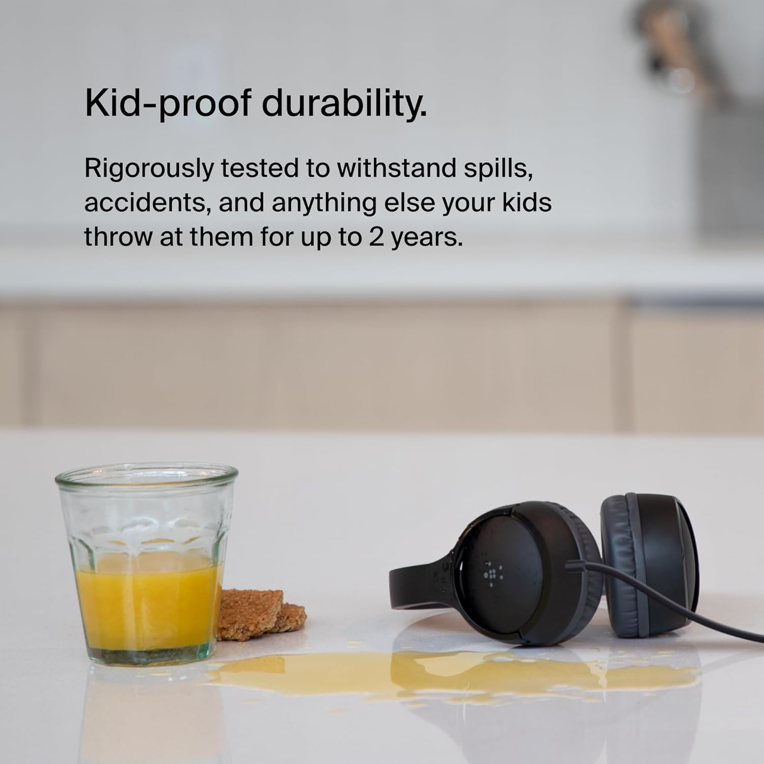 Detalle de Belkin SoundForm Mini: Auriculares niños con micrófono