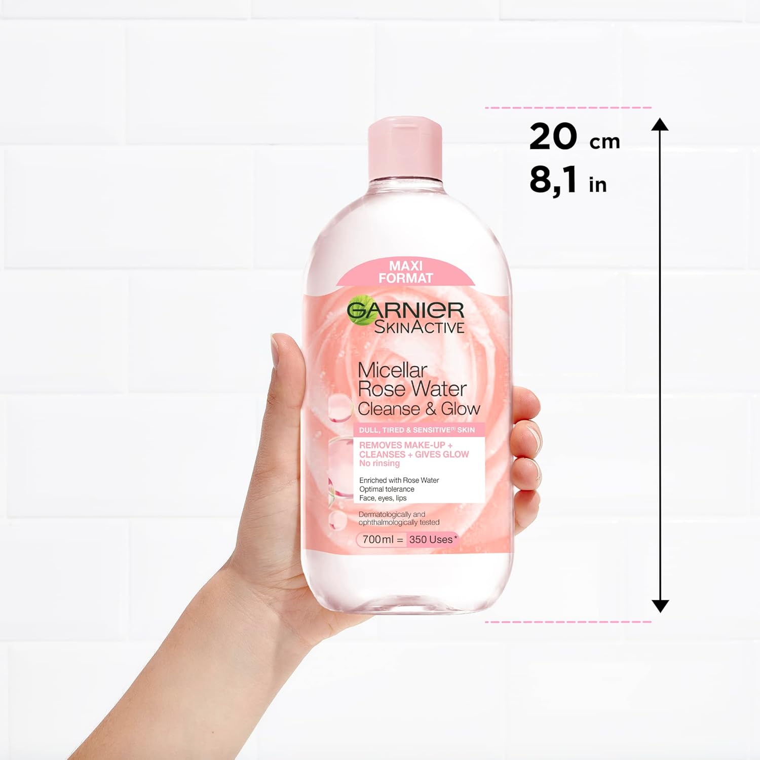 Thumbnail 5 de Garnier Skin Naturals Micellar Cleansing Rose Water : nettoyant micellaire à l’eau de rose