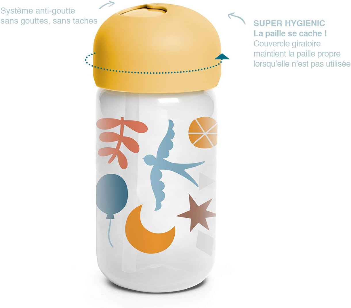 Detalle 2 de Suavinex 401207 Vaso Baby Training Cup con Pajita Flexible 🥤