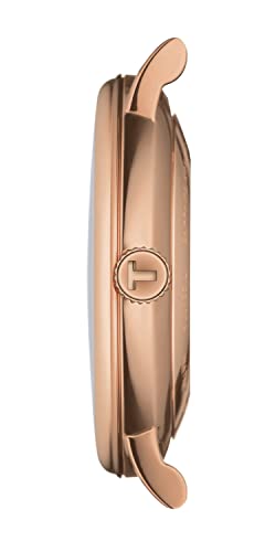 Detalle 2 de Tissot Carson Swiss Made Automatik-Armbanduhr mit Lederarmband