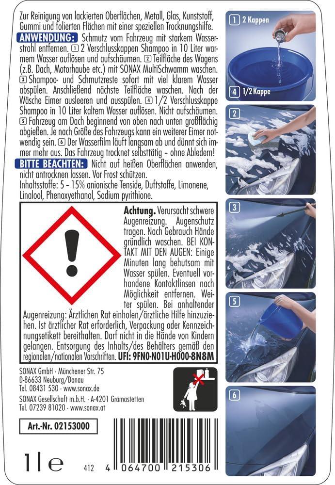 Thumbnail 1 de SONAX XTREME Autoshampoo 1 L