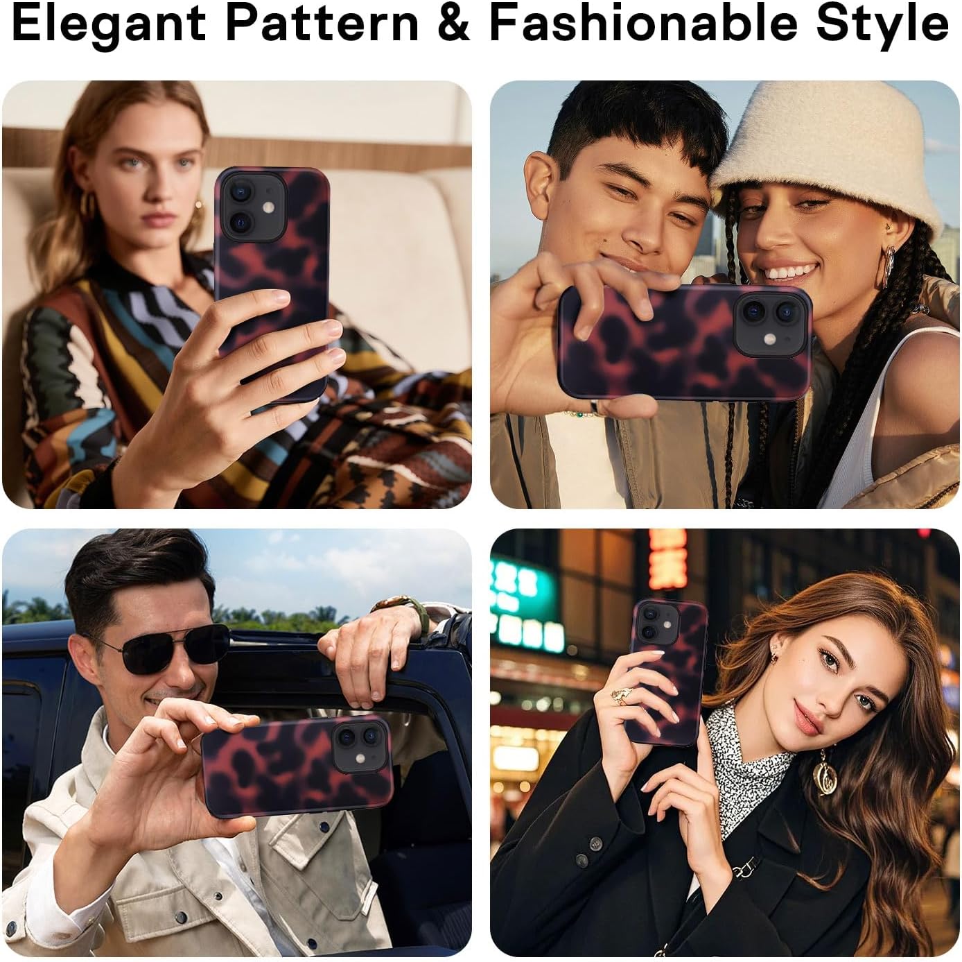 Thumbnail 6 de XTCASE iPhone 11 coque motif léopard anti-chocs