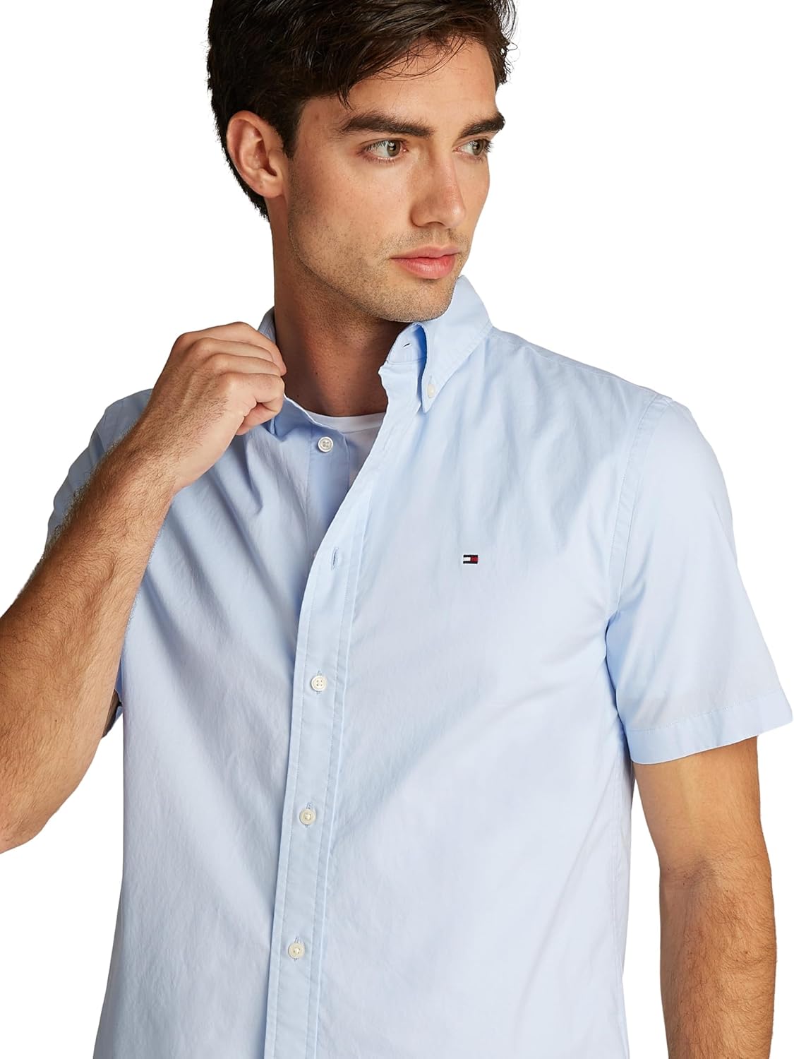 Thumbnail 2 de Tommy Hilfiger Chemise Homme – Chemise Casual en popeline de coton
