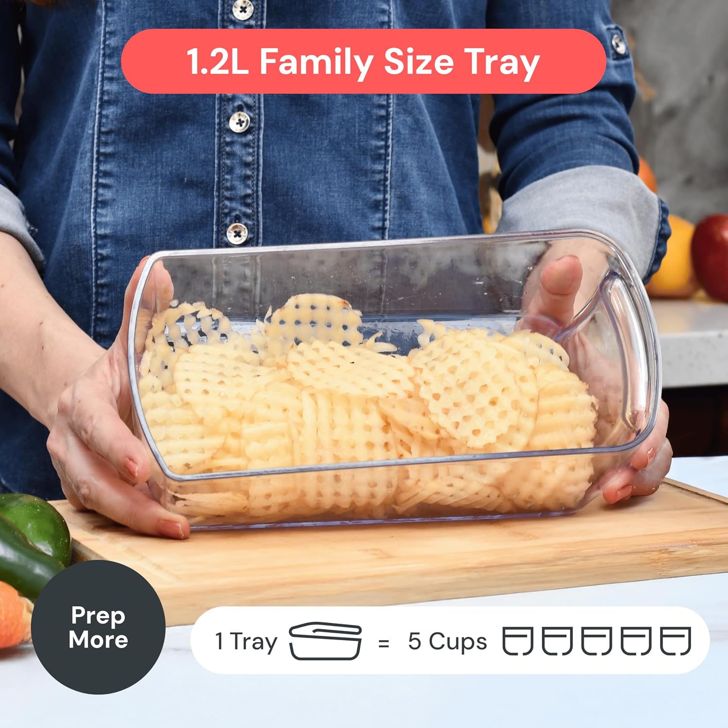 Thumbnail 5 de Fullstar Pro 8-in-1 Vegetable Chopper and Mandoline Starter Kit