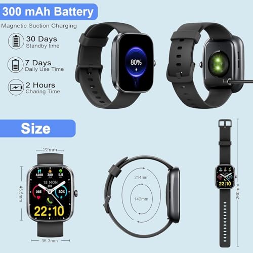Thumbnail 6 de Matast 2026 Smartwatch Uomo Donna: 1,91'', 100+ modalità sportive, monitoraggio 24/7 e chiamate dal polso