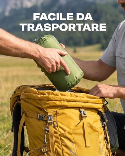 Thumbnail 6 de Rgaden Esterilla Camping Autohinchable Ultraligera 190 × 70 × 15 cm