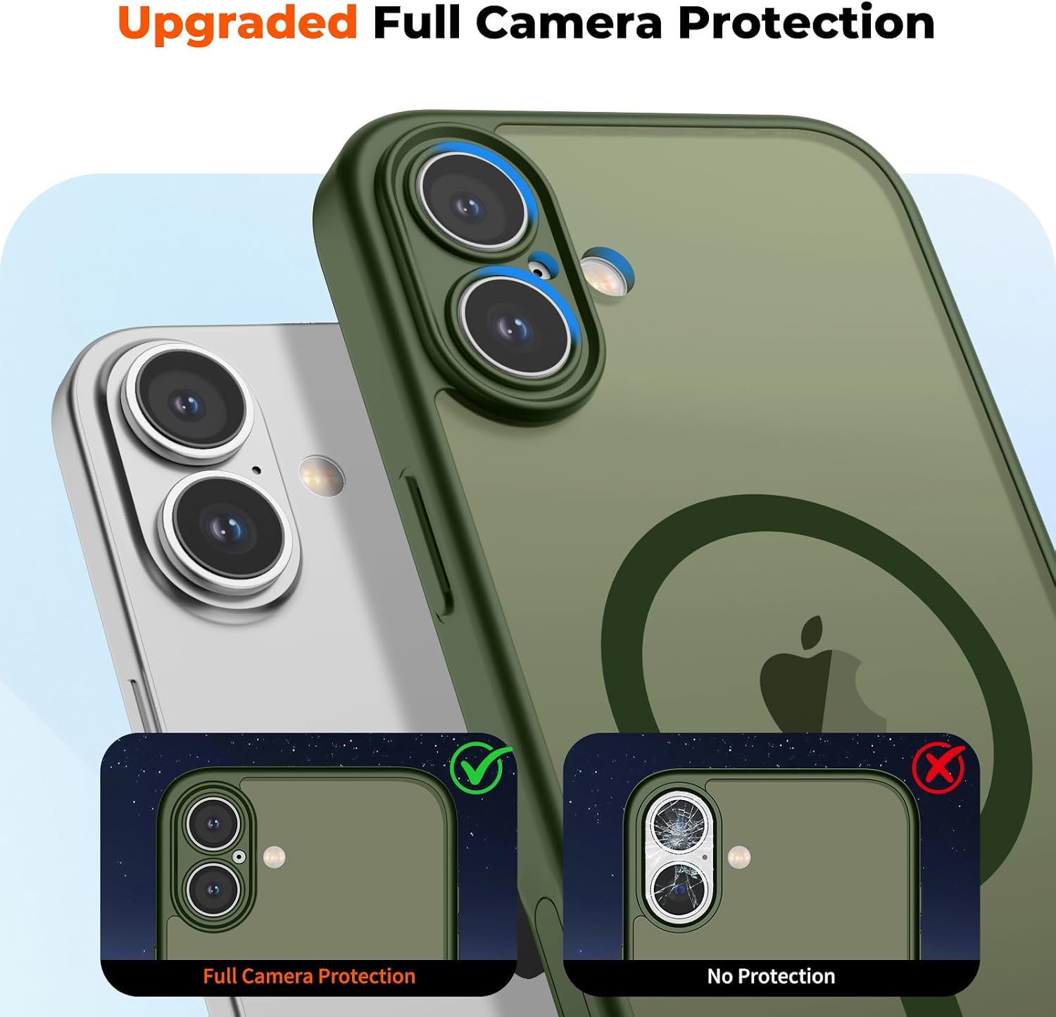 Thumbnail 4 de zapica Magnetic for iPhone 17 Case Cedar Green