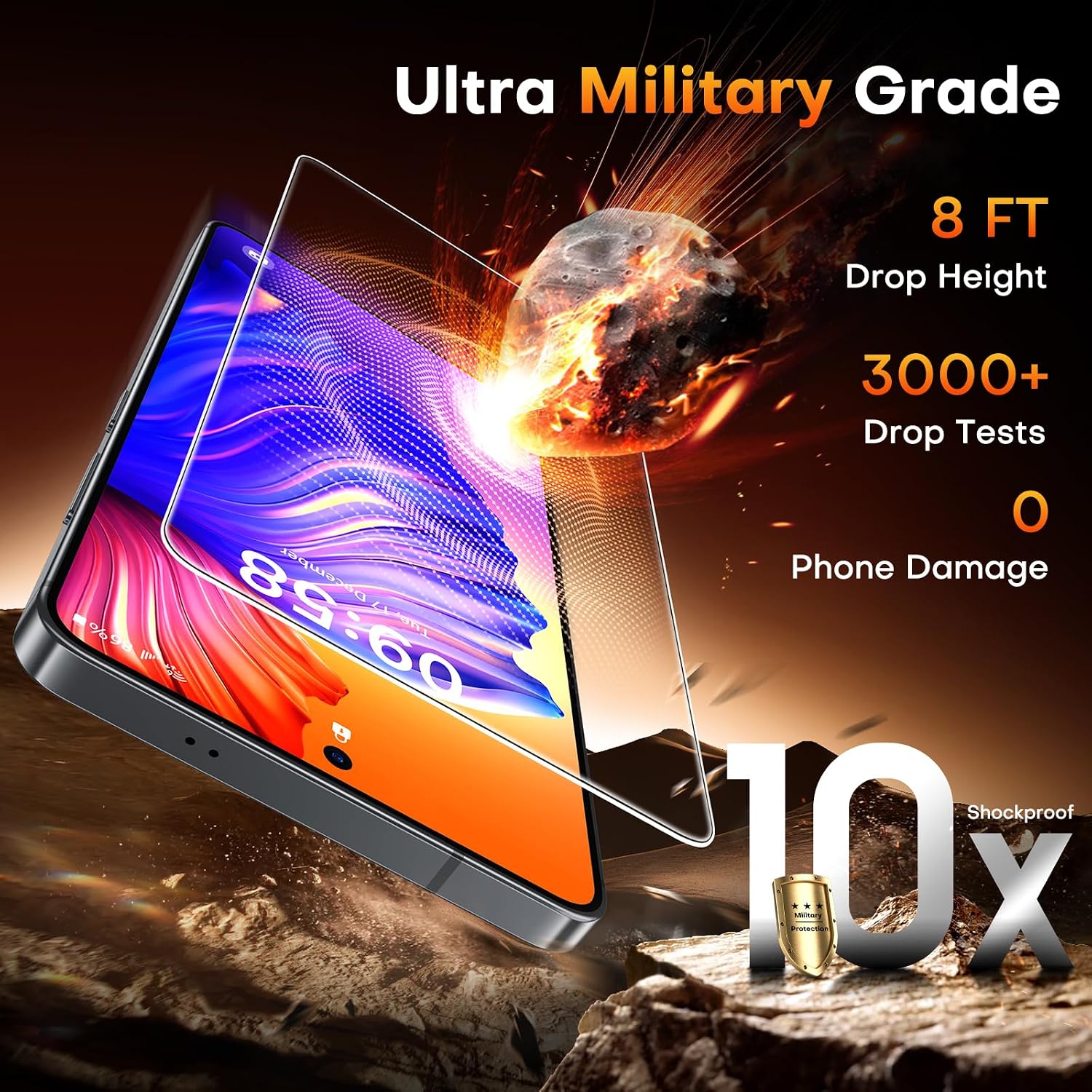 Thumbnail 4 de TOCOL 2 Pack Galaxy S26 Ultra Protector