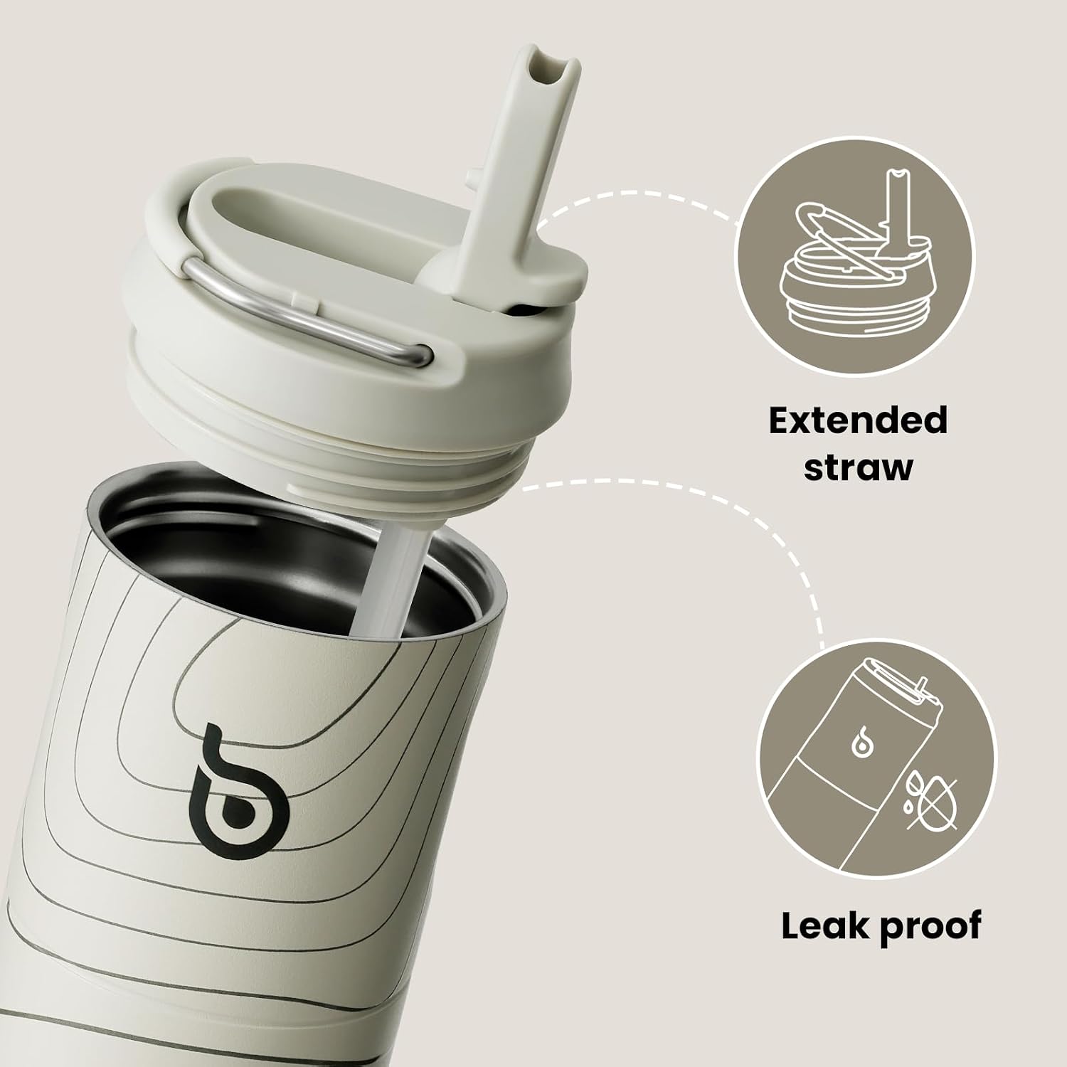 Detalle de Bottle Bottle Stainless Steel 700ml water bottle 🚰