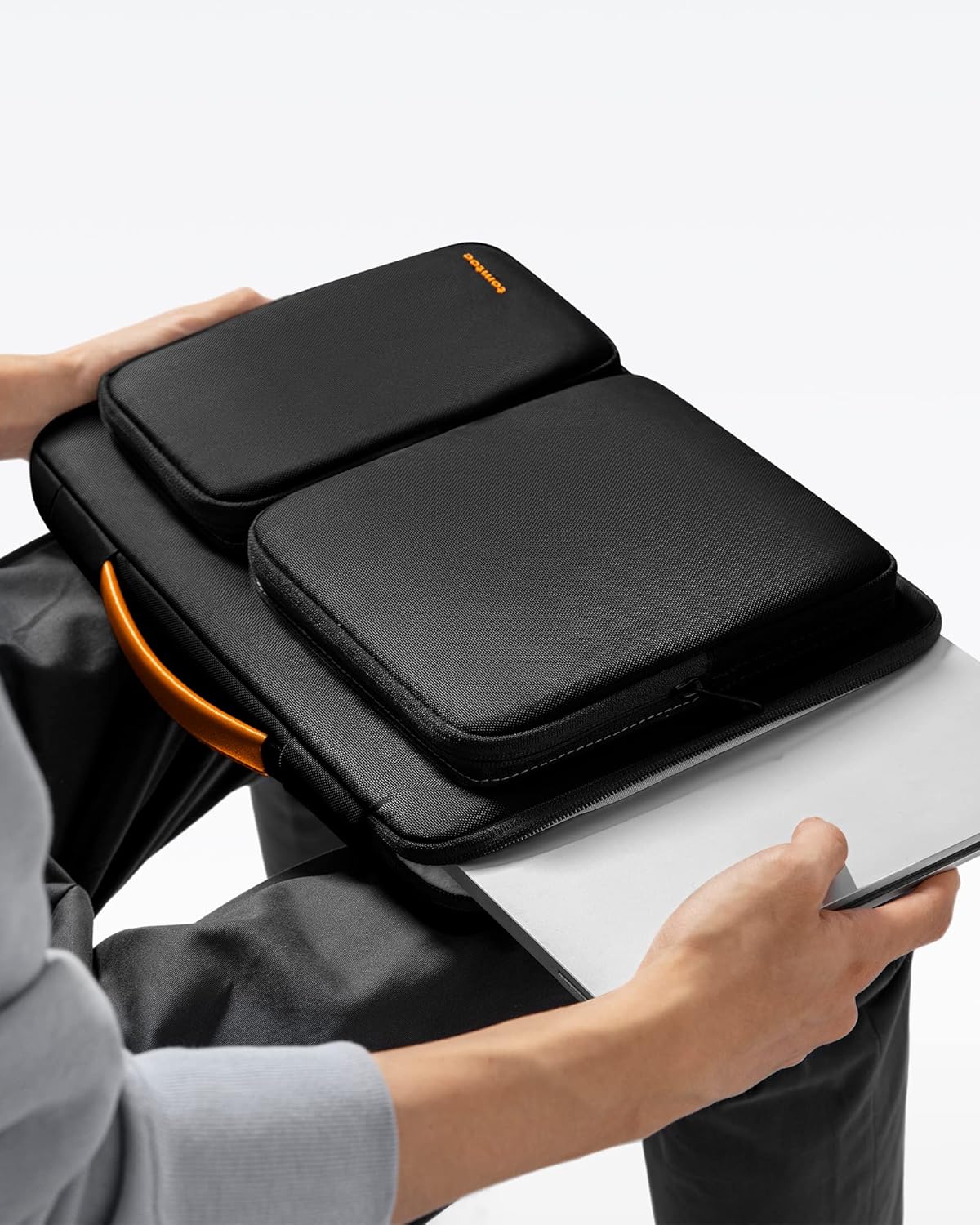 Thumbnail 6 de tomtoc Laptoptasche für 15/15,6/16 Zoll mit 360° Rundumschutz und wasserdichter Schutzhülle