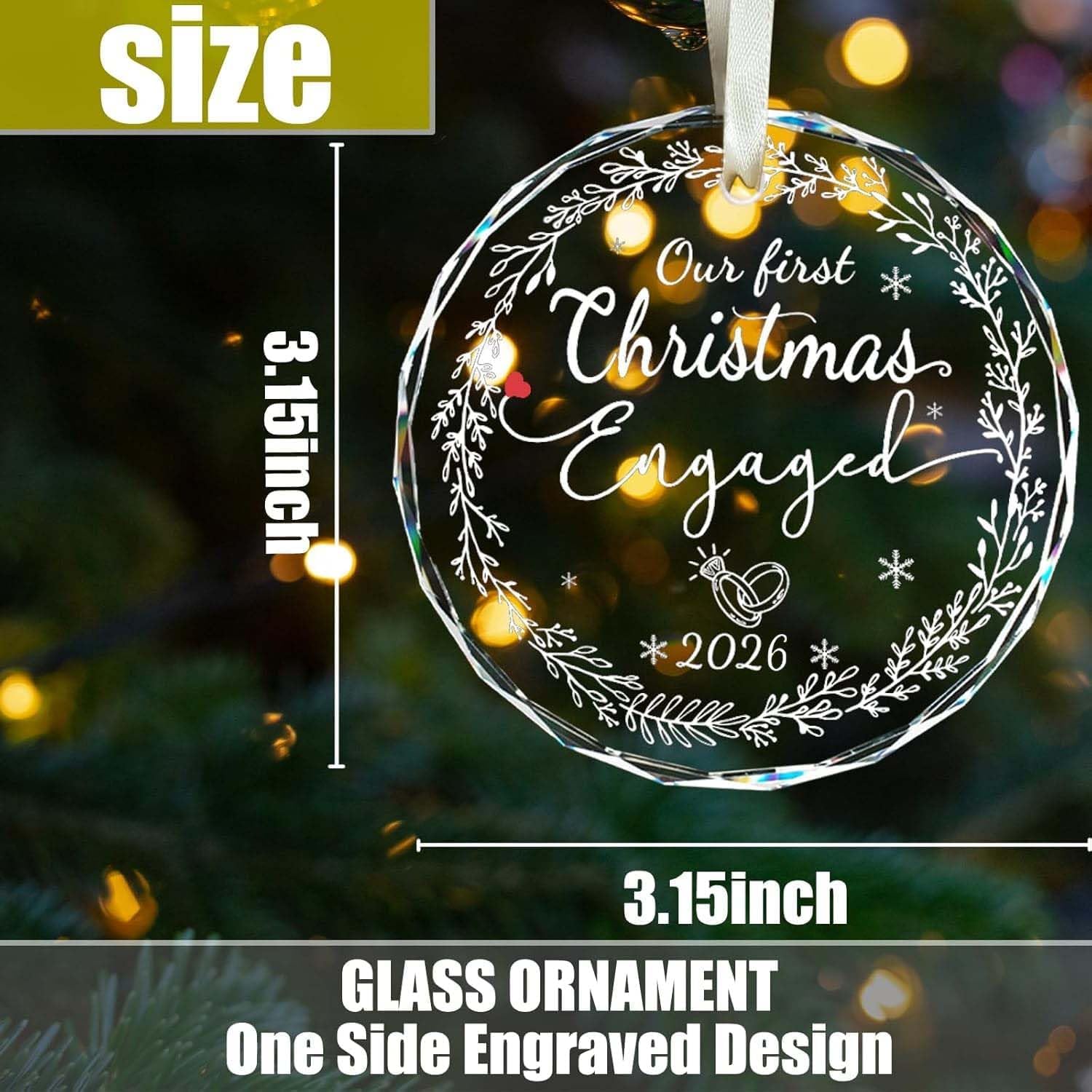 Detalle de Engagement ornament 2026