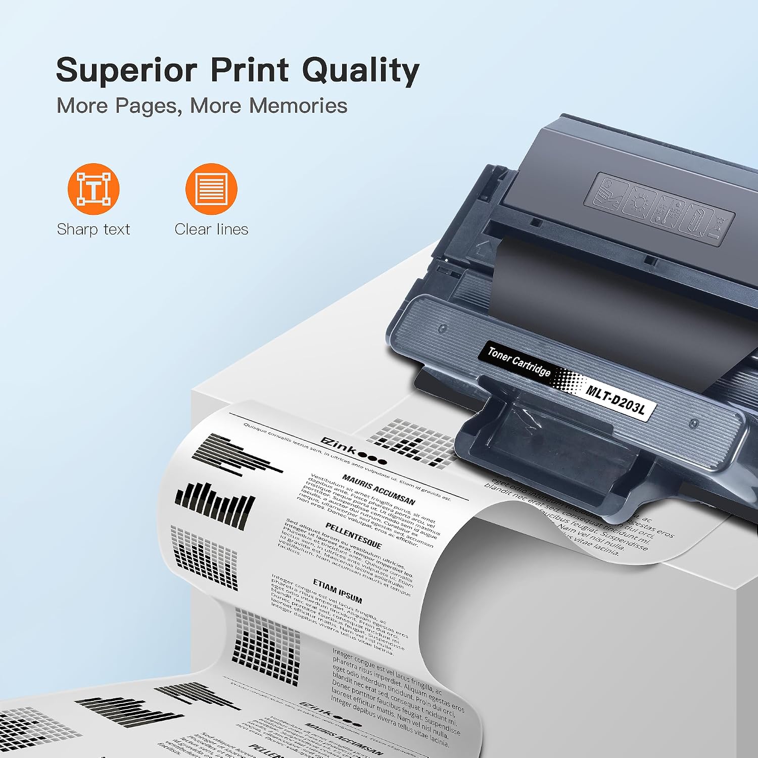 Detalle 2 de E-Z Ink Toner Cartridge MLT-D203L
