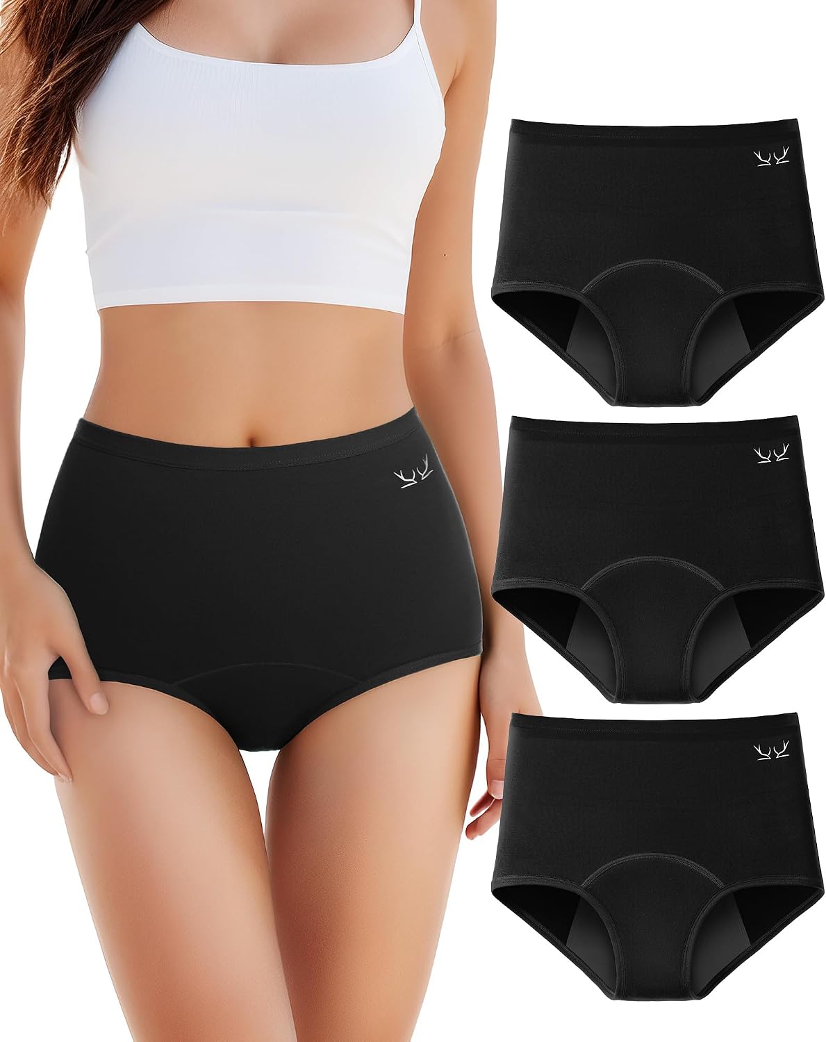 Detalle de TANSTC Periodenunterwäsche High Waist 50 ml 🩲
