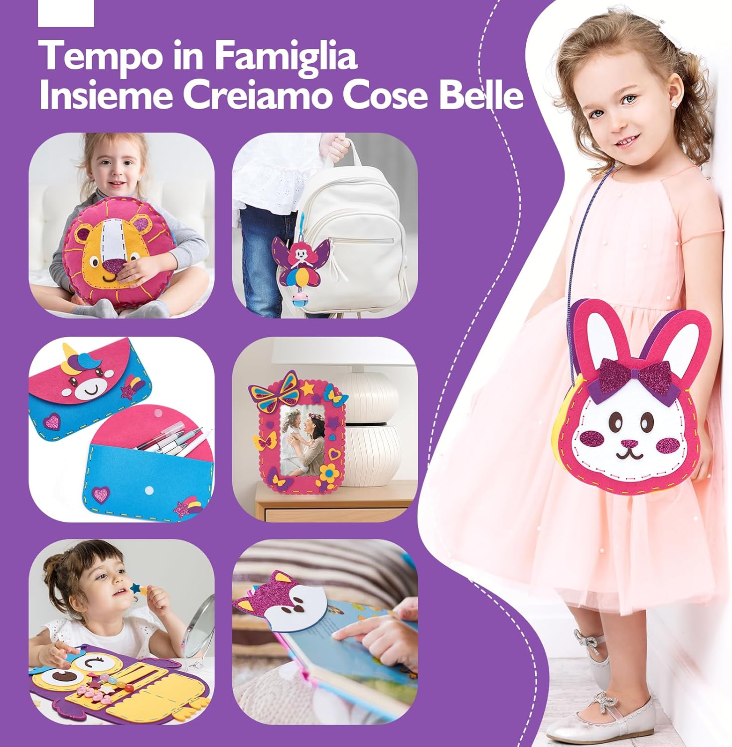 Thumbnail 6 de hahaland Kit Cucito Bambina 6-8 anni 🎨